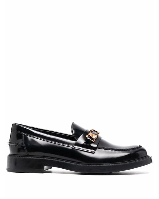 Tod's Black Flat Shoes