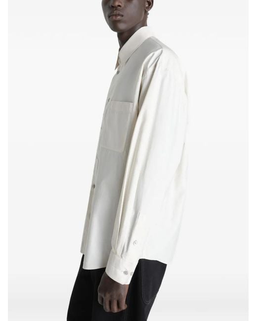 Lemaire White Regular Shirt for men