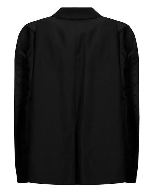 Sacai Black Suiting Bomber Jacket