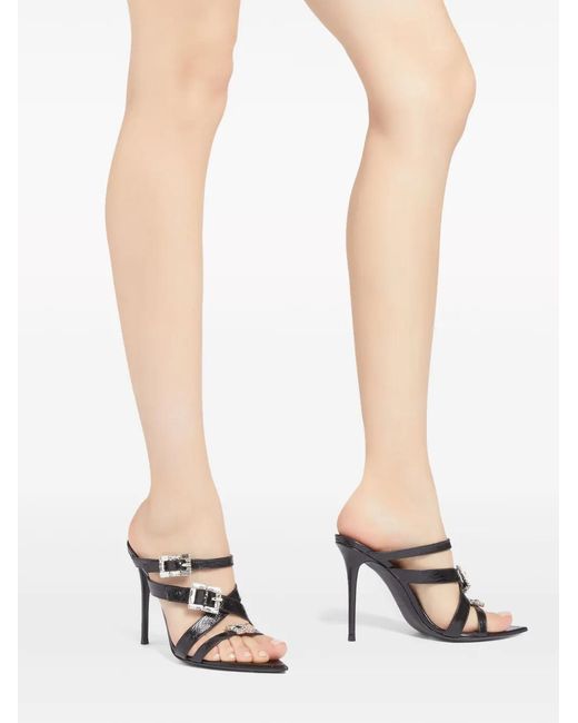 Giuseppe Zanotti Black 105Mm Intriigo Orely Sandals