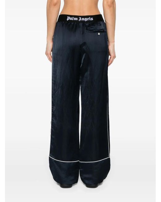 Palm Angels Blue Soiree Pyjama Pants