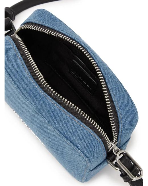 Karl Lagerfeld Blue Klj Denim Crossbody Bag
