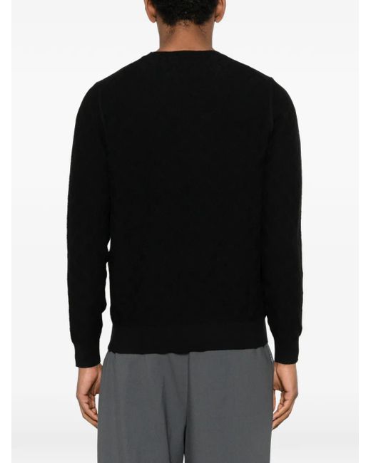 Jersey con motivo a rombos Diktat de hombre de color Black