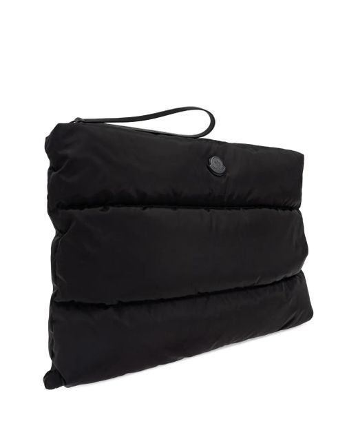 Pochette À Design Matelassé Moncler pour homme en coloris Black