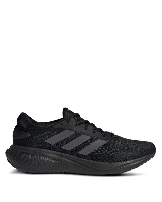 Adidas Black Supernova 2 "Triple" Sneakers