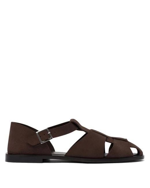 Scarosso Brown Apollo Sandals for men
