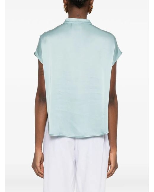 Ottod'Ame Blue Buttoned Shirt