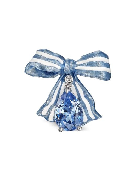 Anabela Chan Blue 18K Bow Ring