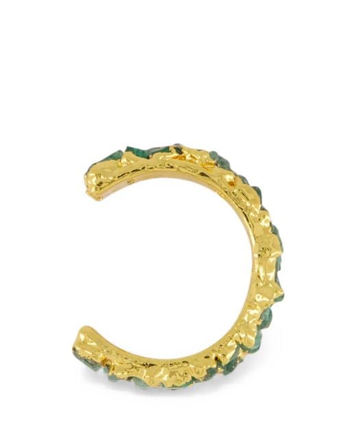 FENOMENA Green Emerald Ear Cuff