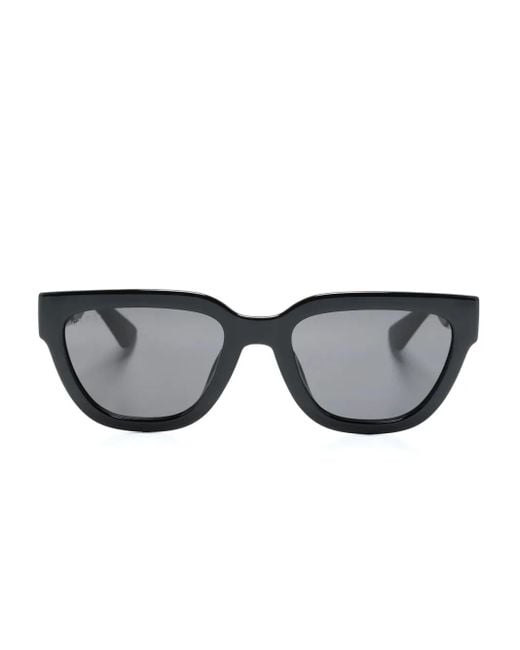 Gucci Gray Interlocking G-Logo Sunglasses