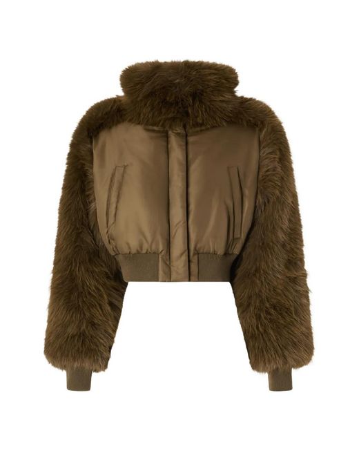 Pinko Green Panelled Jacket