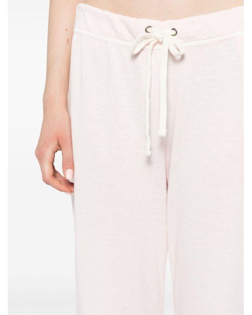 James Perse Pink French Terry Sweatpant