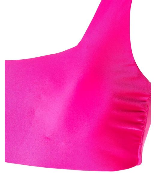 Duskii Pink Square Neck Bikini Top