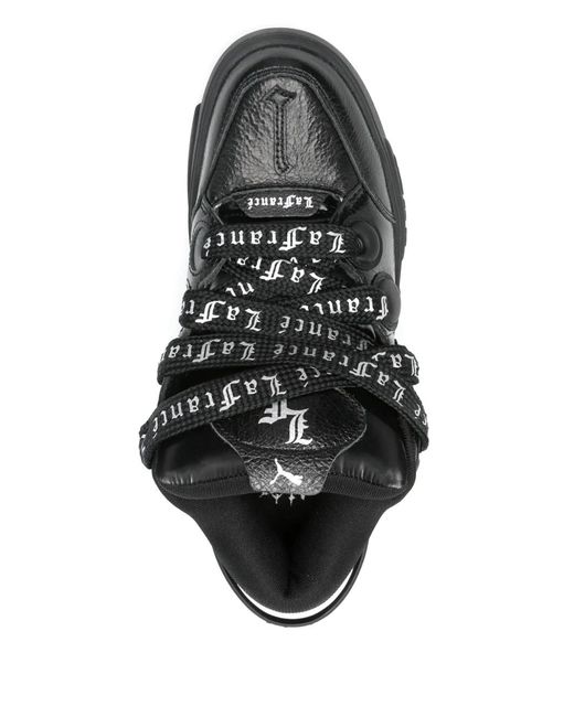 PUMA Black La Francé Chrome Shoes for men