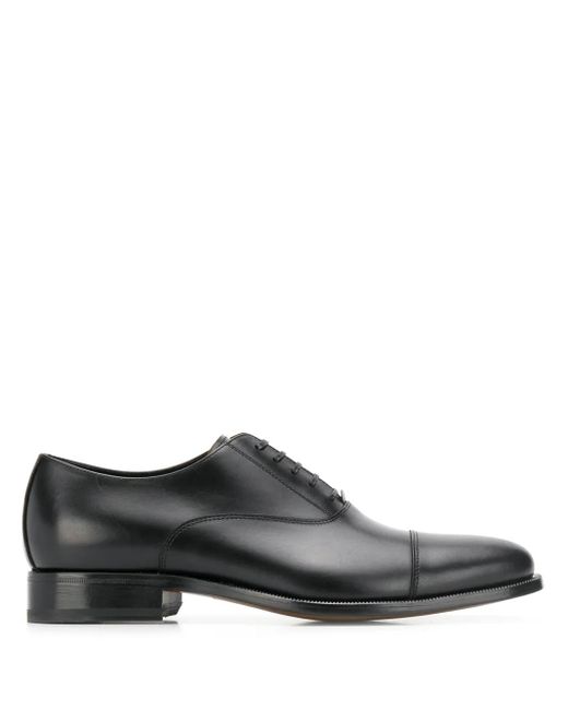 Scarosso Gray Oxford Shoes for men