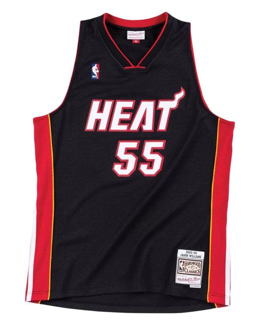 Mitchell & Ness X Miami Heat Dark Jersey-Tanktop in Black für Herren