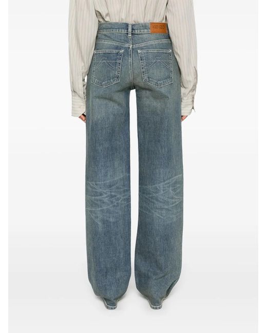 Vaqueros Asagao KENZO de color Blue