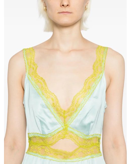 Never Fully Dressed Mimi Jurk in het Blue