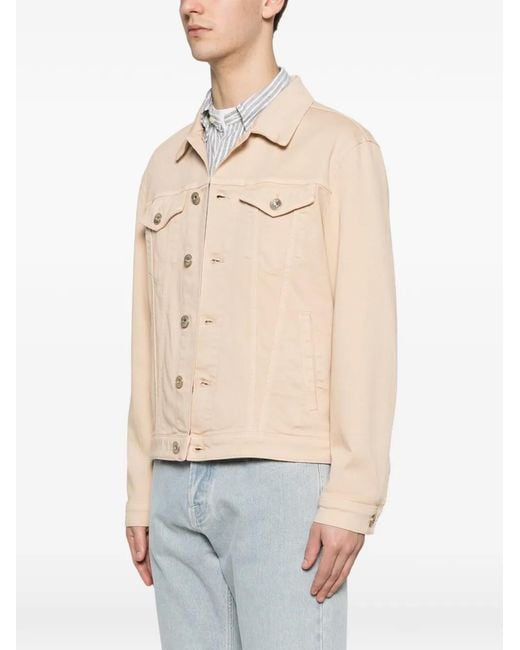 Eleventy Natural Flap-Pocket Jacket for men