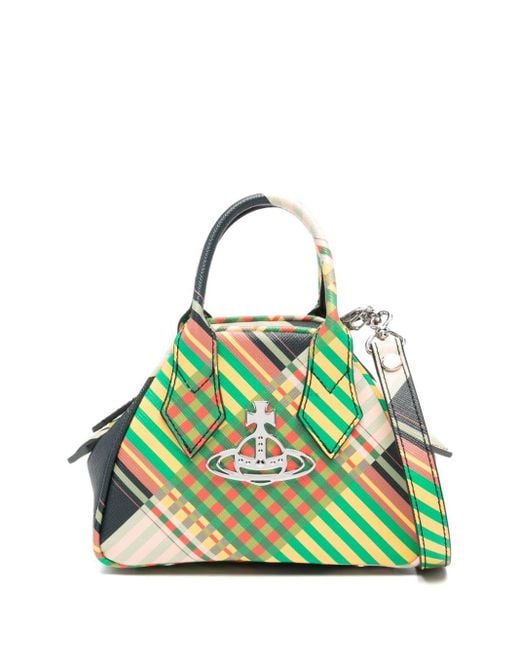Mini sac à bandoulière Yasmine Vivienne Westwood en coloris Green