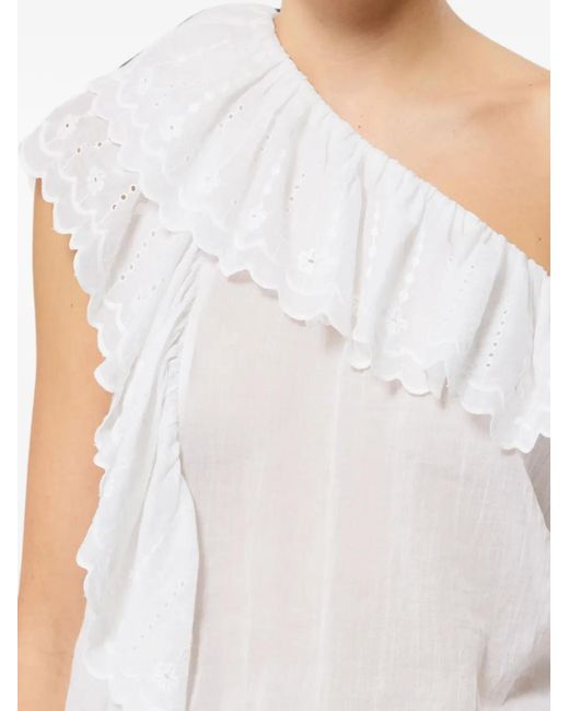 Isabel Marant White Lalia Playsuit