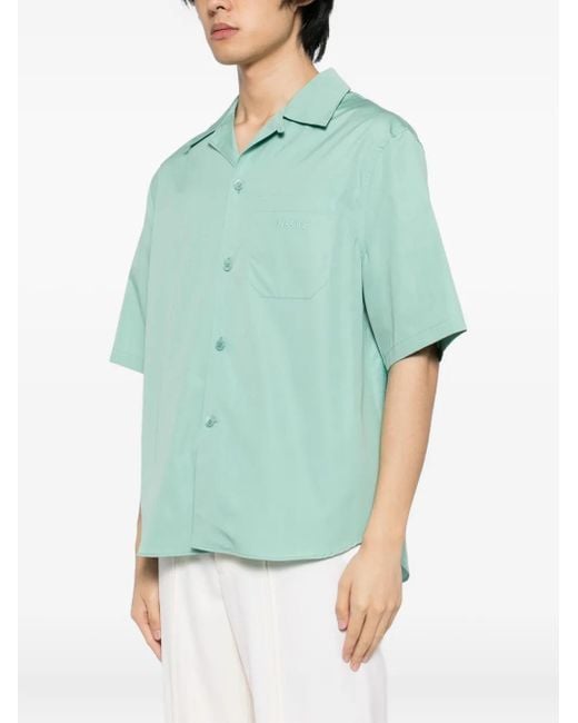 Versace Green Coral Theatre Shirt for men