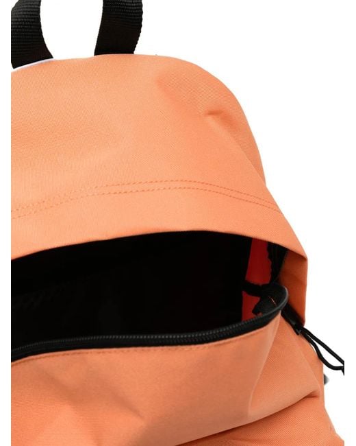 Lacoste Orange Croc Backpack for men
