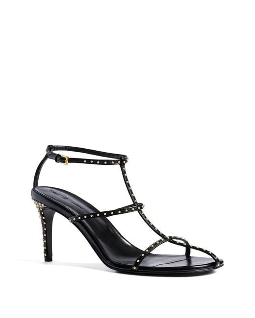 Khaite White Cage Sandals