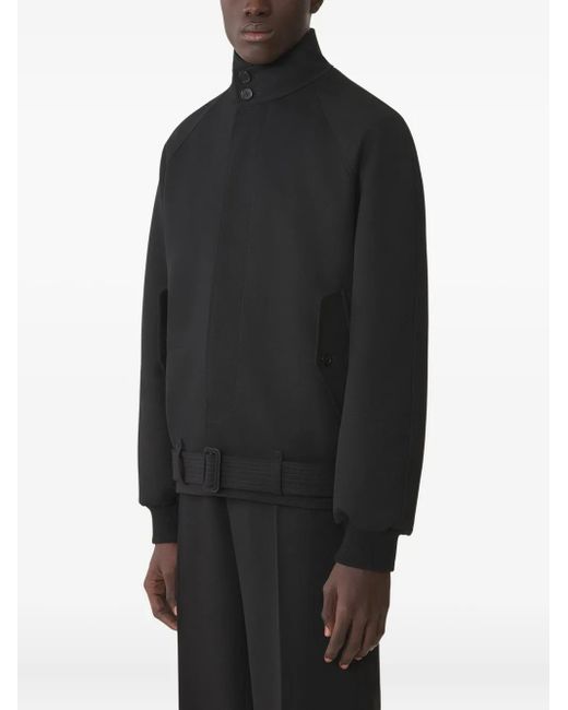 Lanvin Black Belted Jacket for men