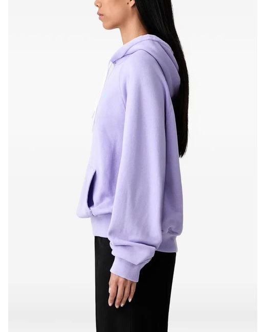 Polo Ralph Lauren Purple Shrunken-Fit Lightweight Fleece Hoodie