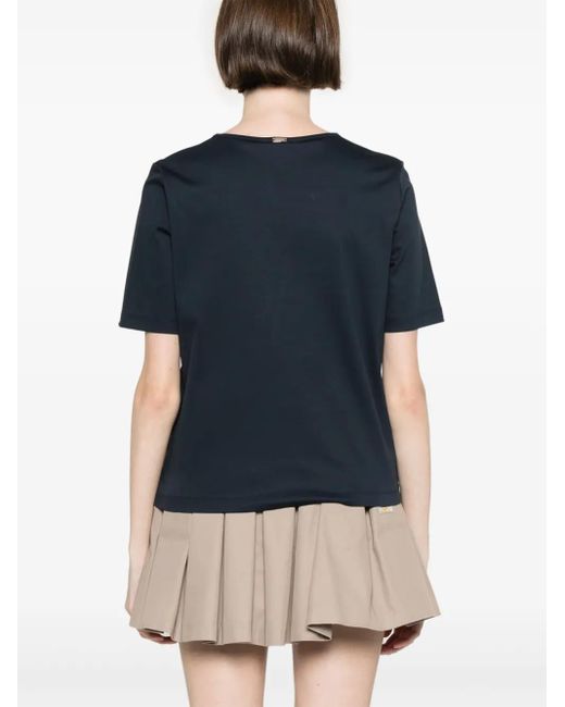 Herno コットン Tシャツ Blue