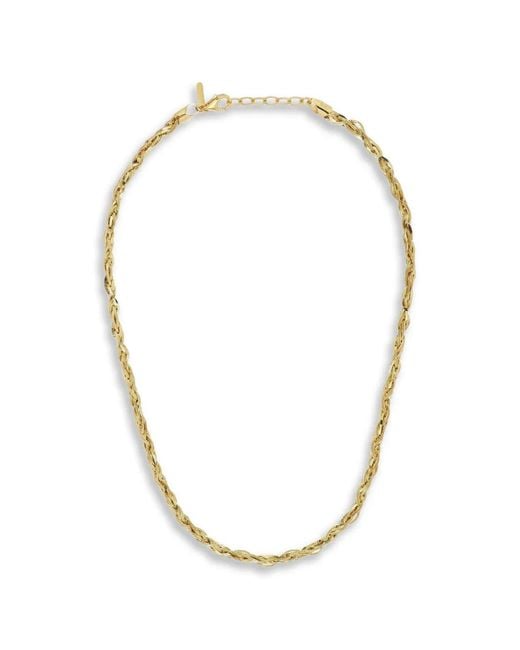 Collana Weave di Desmo in Metallic
