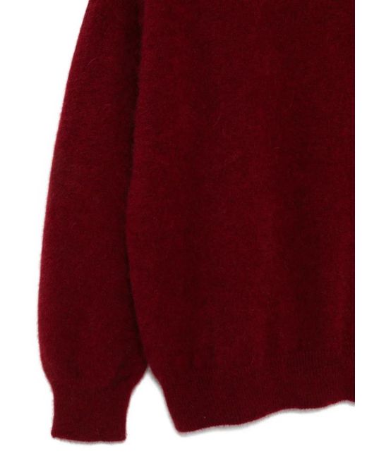 Vanisé Red Turtleneck Jumper
