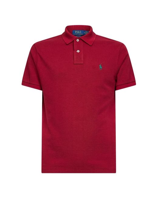 Polo Ralph Lauren Embroidered Logo Polo Shirt for men