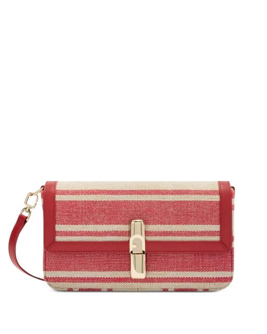Furla Red Iride Crossbody Bag S