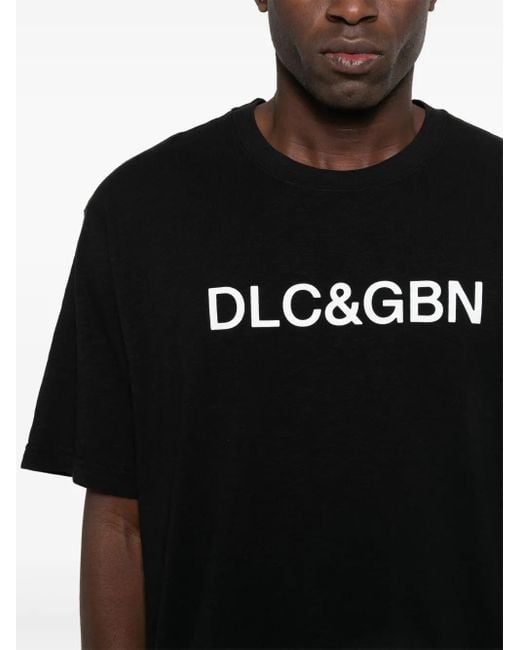 Dolce & Gabbana Black T-Shirts And Polos for men