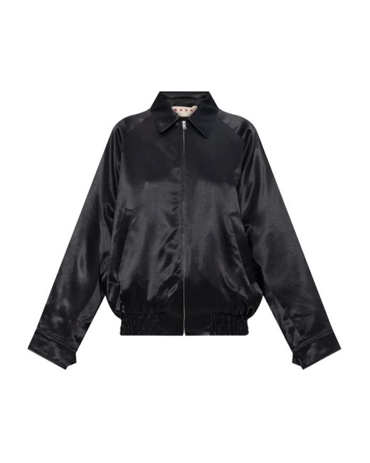 Marni Black Jacket With Pockets