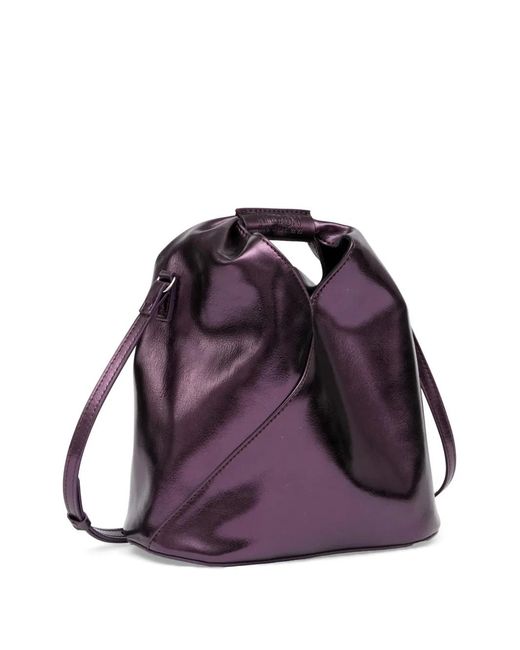 MM6 by Maison Margiela Purple Japanese Crossbody Bag