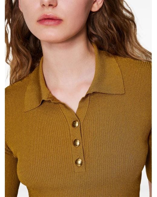 Twinset Green Knitted Top