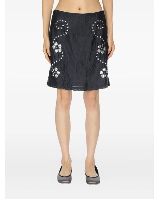 GIMAGUAS Gray Round-Toe Ballet Flats