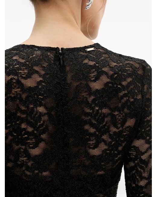 chinese dress ladies Guess Printed Chiffon Cut-Out Lace-Up Maxi Dress MSRP $148 – DGFOutlet main image 1