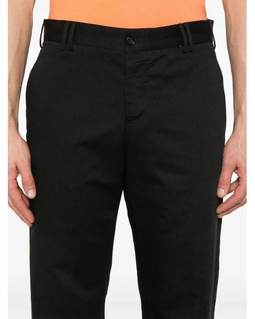 PT Torino Black Michael Trousers for men
