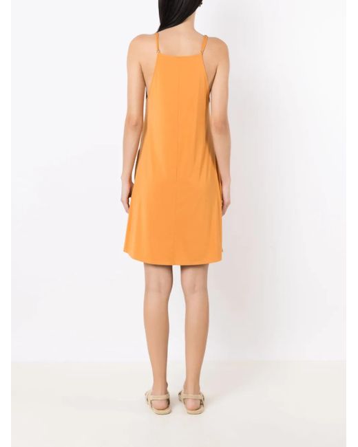 Vestido Isis con cuello cuadrado Lygia & Nanny de color Orange