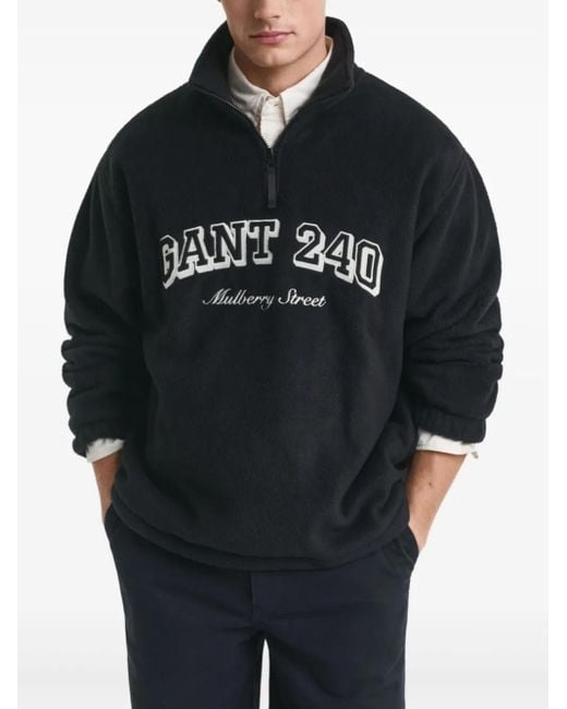 Mulberry Black 240 Mulberry Street Zip-Up Sweatshirt for men