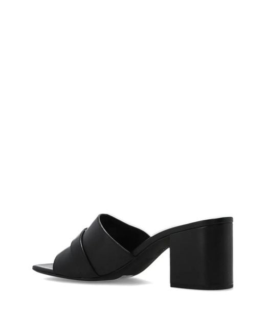 Tory Burch Black Leelee Leather Mules