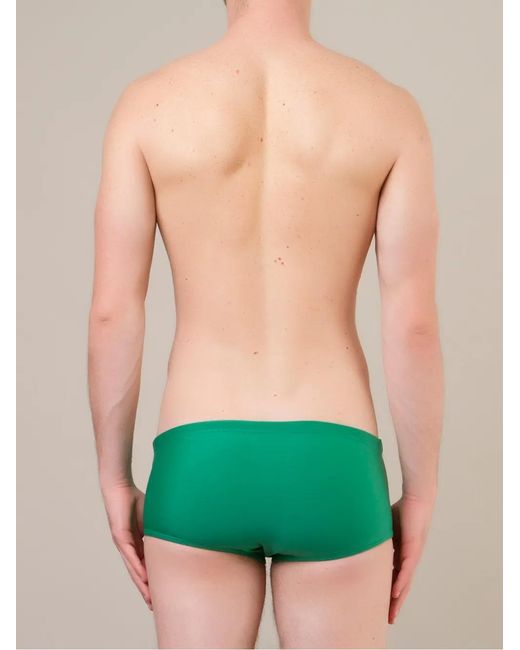 Amir Slama Green Swimming Trunks for men
