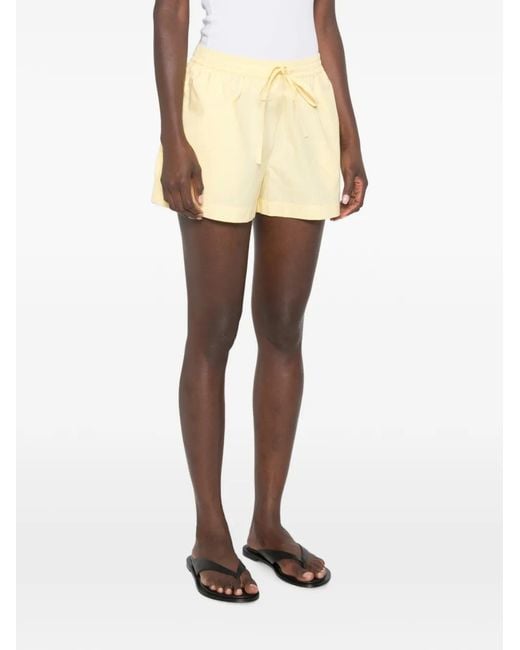 Matteau Natural Short À Taille Élastiquée