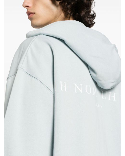 Ih Nom Uh Nit Katoenen Hoodie Met Print in het White voor heren