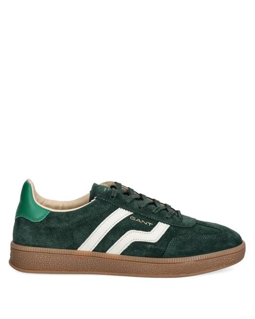 Gant Green Cuzima Suede Sneakers
