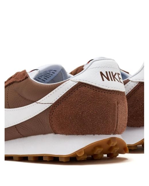 Nike Brown Ld-1000 Suede Panel Sneakers